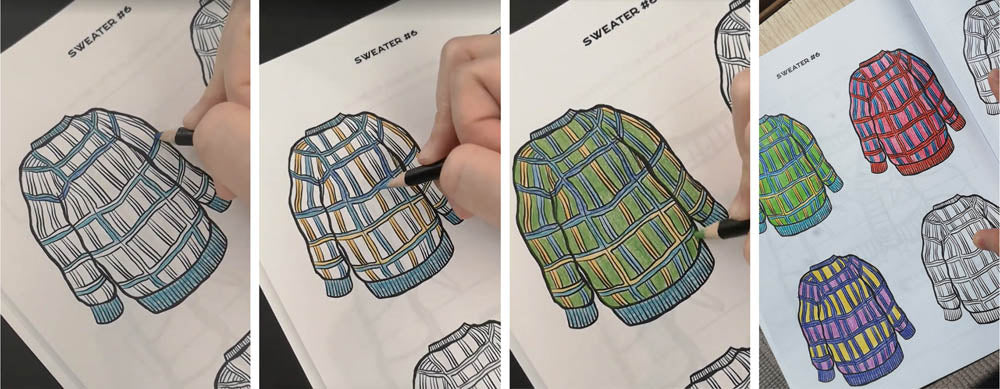 Colour This Sweater by Ginger Ngo