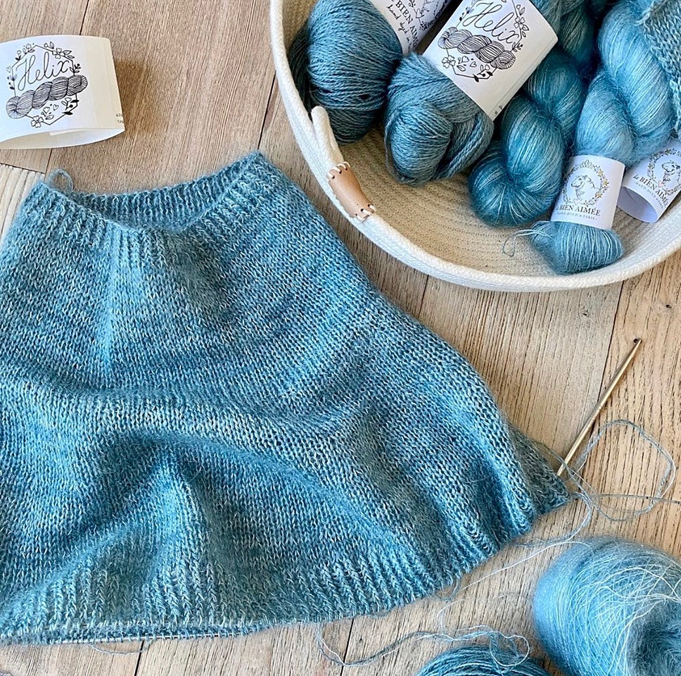 Luna knitting pattern by Espace Tricot, photo 8