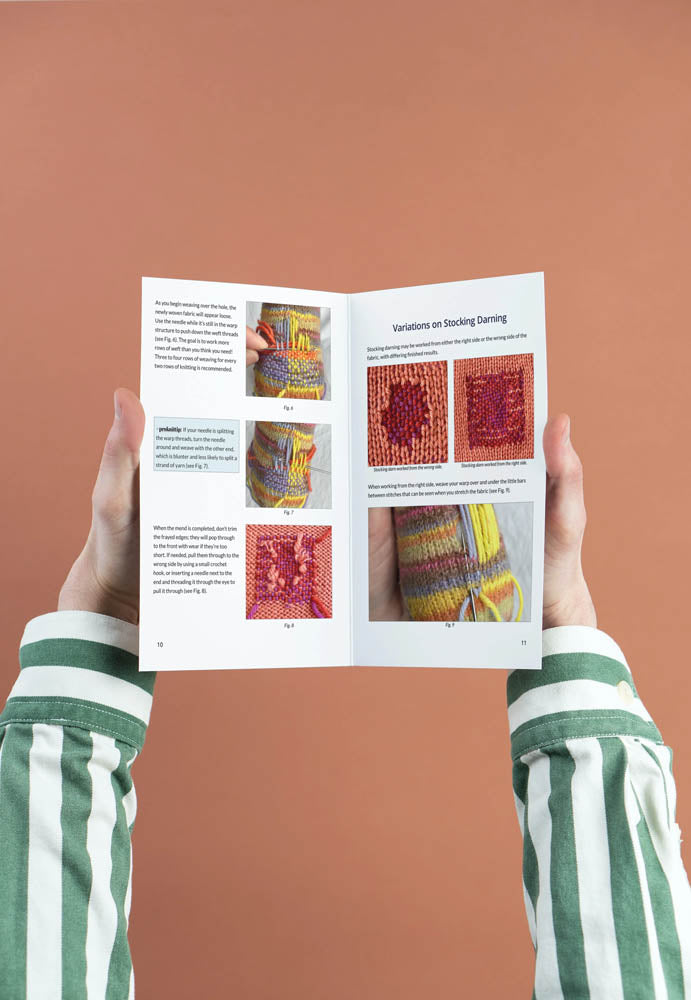 Sock Mending Guide by Holli Yeoh