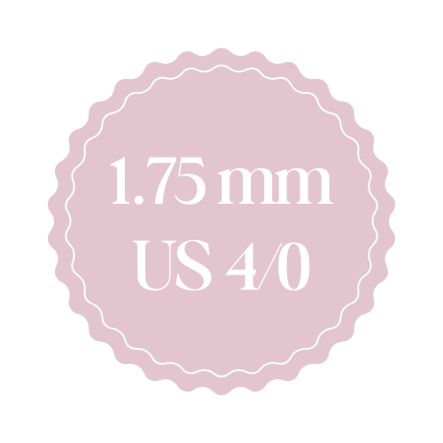 Clover - Amour Steel Crochet Hook