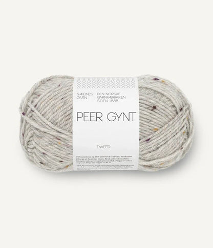 LULU SLIPOVER + SANDNES PEER GYNT TWEED