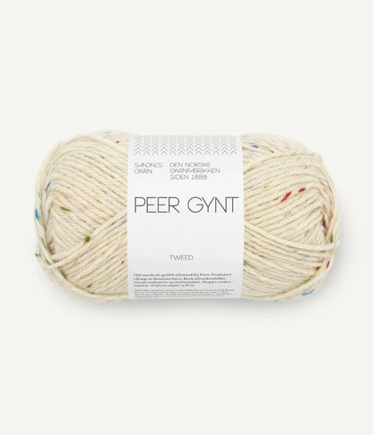 LULU SLIPOVER + SANDNES PEER GYNT TWEED
