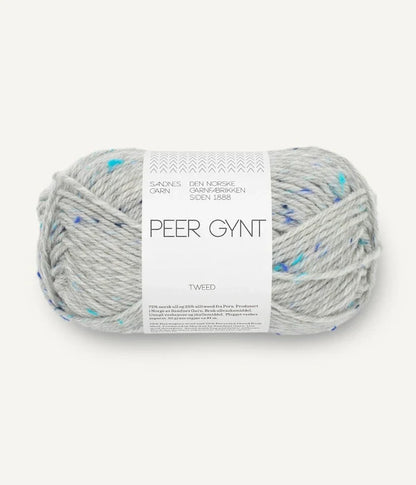 LULU SLIPOVER + SANDNES PEER GYNT TWEED