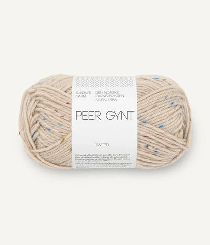 LULU SLIPOVER + SANDNES PEER GYNT TWEED