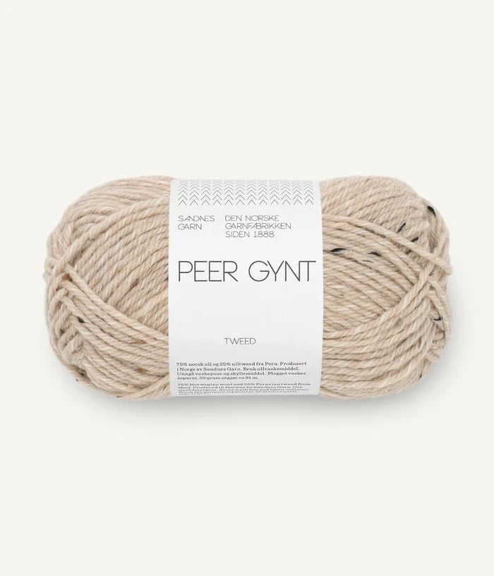 LULU SLIPOVER + SANDNES PEER GYNT TWEED