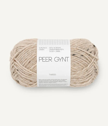 LULU SLIPOVER + SANDNES PEER GYNT TWEED