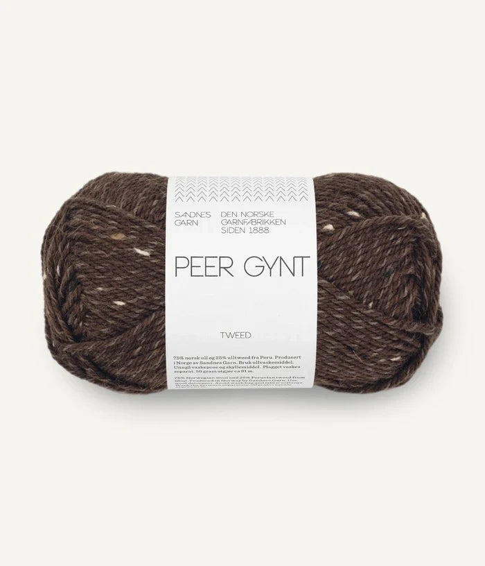 LULU SLIPOVER + SANDNES PEER GYNT TWEED