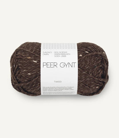 LULU SLIPOVER + SANDNES PEER GYNT TWEED