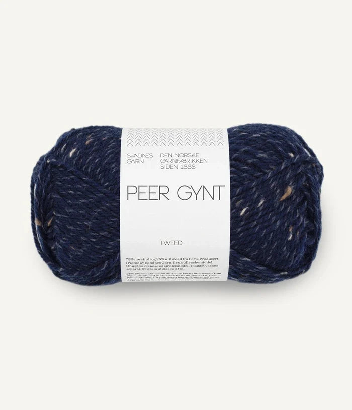 LULU SLIPOVER + SANDNES PEER GYNT TWEED
