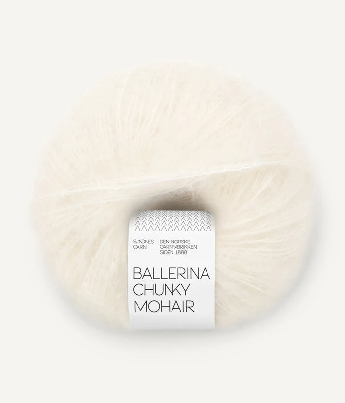 FACILE CARDIGAN no.1 + BALLERINA CHUNKY MOHAIR