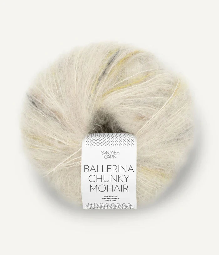 FACILE CARDIGAN no.1 + BALLERINA CHUNKY MOHAIR