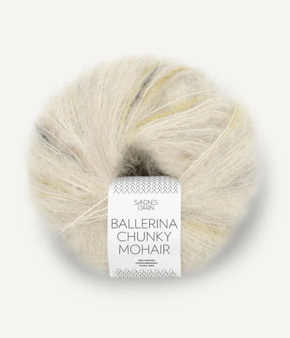 FACILE CARDIGAN no.1 + BALLERINA CHUNKY MOHAIR