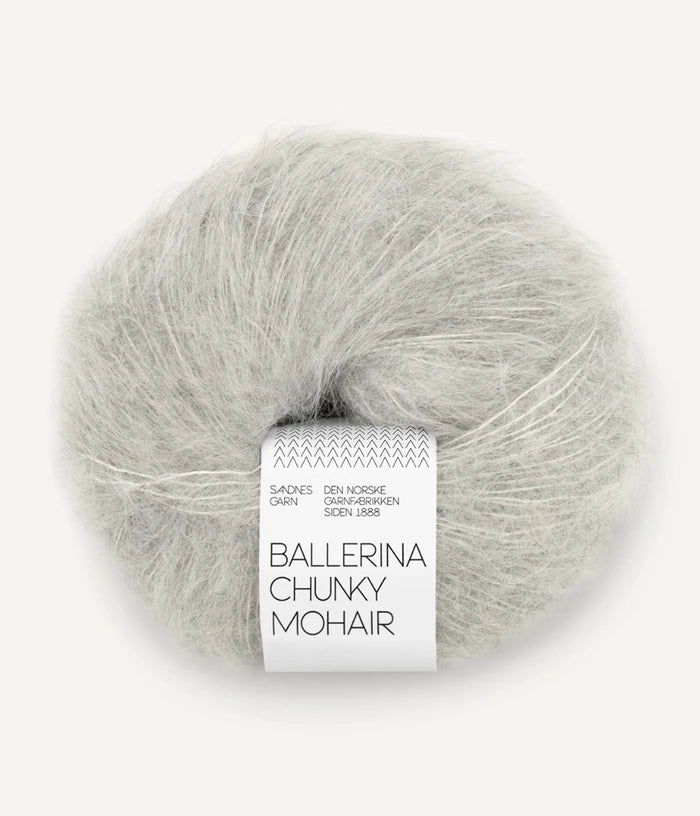 FACILE CARDIGAN no.1 + BALLERINA CHUNKY MOHAIR