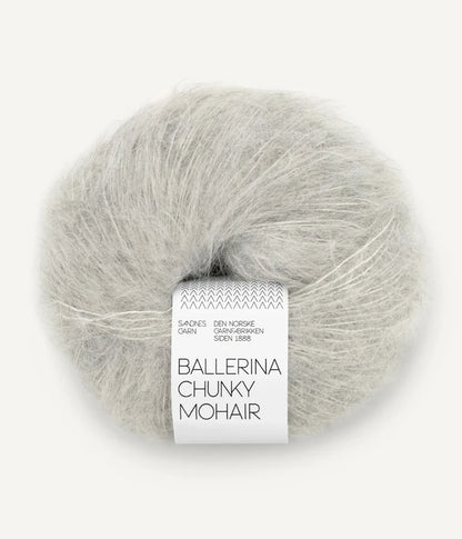 FACILE CARDIGAN no.1 + BALLERINA CHUNKY MOHAIR