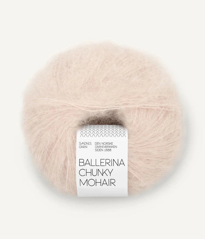 FACILE CARDIGAN no.1 + BALLERINA CHUNKY MOHAIR