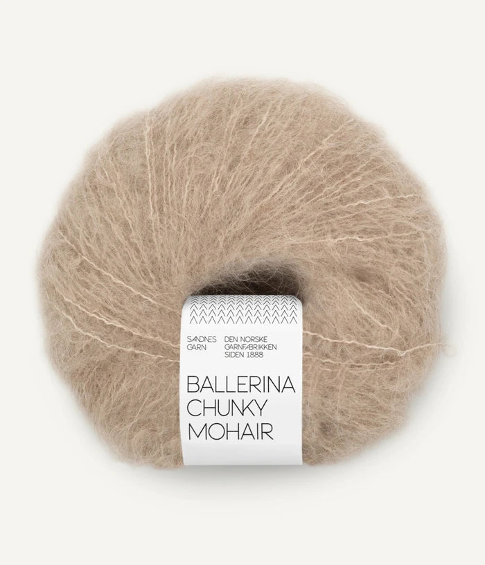 FACILE CARDIGAN no.1 + BALLERINA CHUNKY MOHAIR