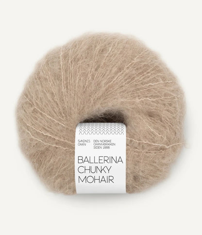 FACILE CARDIGAN no.1 + BALLERINA CHUNKY MOHAIR