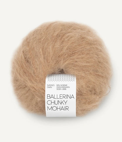 FACILE CARDIGAN no.1 + BALLERINA CHUNKY MOHAIR