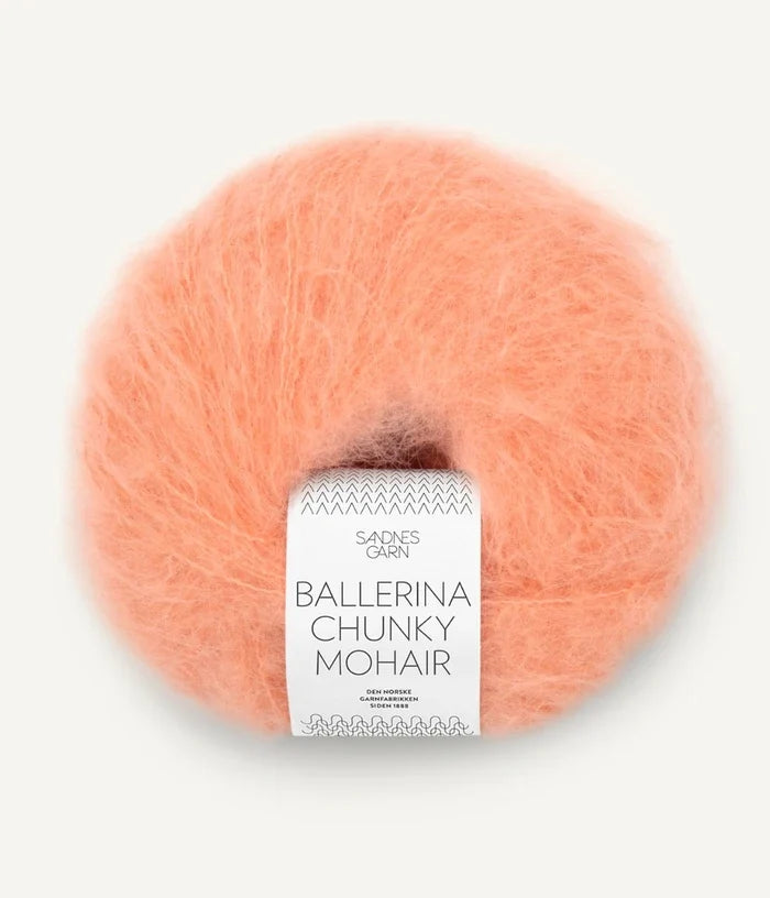 FACILE CARDIGAN no.1 + BALLERINA CHUNKY MOHAIR