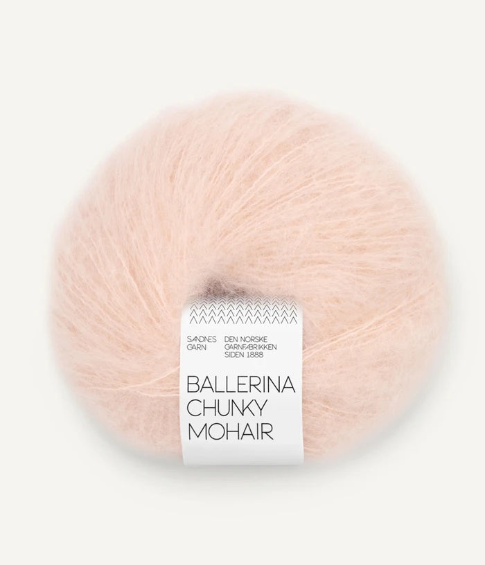 FACILE CARDIGAN no.1 + BALLERINA CHUNKY MOHAIR