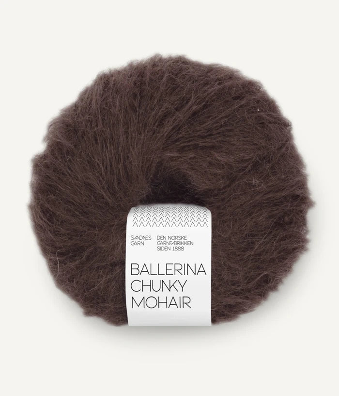 FACILE CARDIGAN no.1 + BALLERINA CHUNKY MOHAIR
