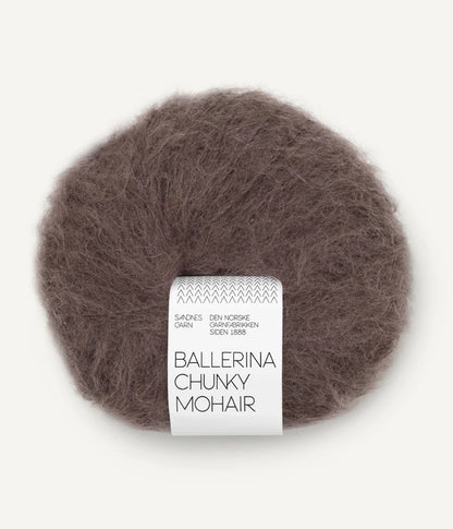 FACILE CARDIGAN no.1 + BALLERINA CHUNKY MOHAIR
