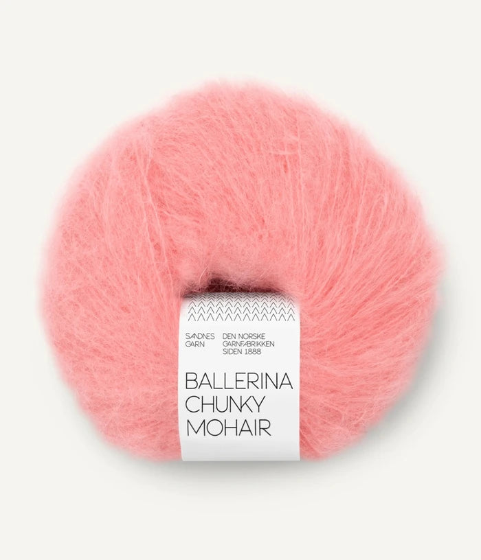 FACILE CARDIGAN no.1 + BALLERINA CHUNKY MOHAIR