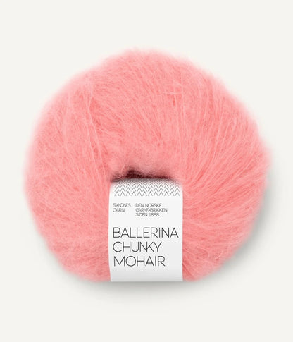 FACILE CARDIGAN no.1 + BALLERINA CHUNKY MOHAIR