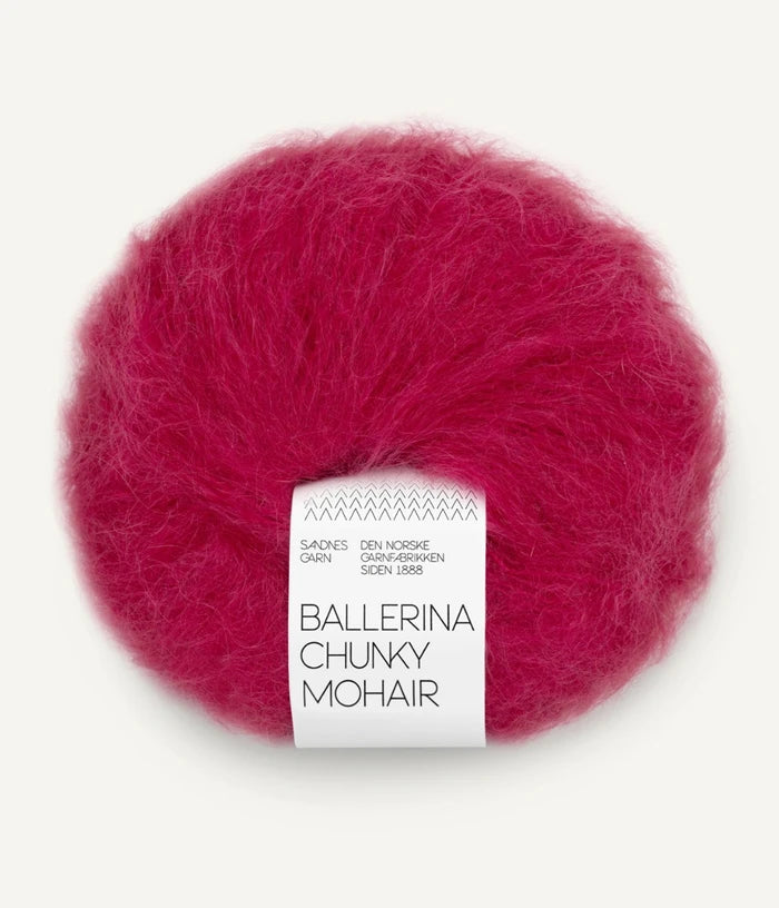 FACILE CARDIGAN no.1 + BALLERINA CHUNKY MOHAIR