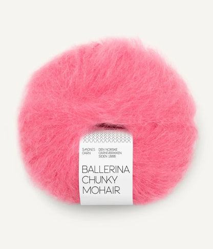 FACILE CARDIGAN no.1 + BALLERINA CHUNKY MOHAIR