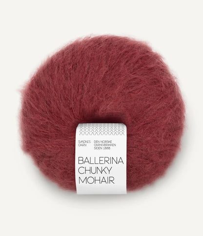 FACILE CARDIGAN no.1 + BALLERINA CHUNKY MOHAIR