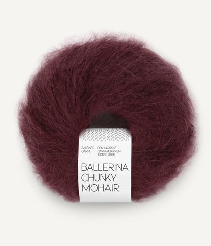 FACILE CARDIGAN no.1 + BALLERINA CHUNKY MOHAIR