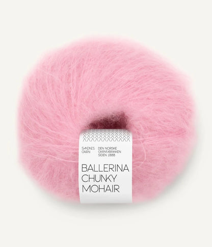FACILE CARDIGAN no.1 + BALLERINA CHUNKY MOHAIR