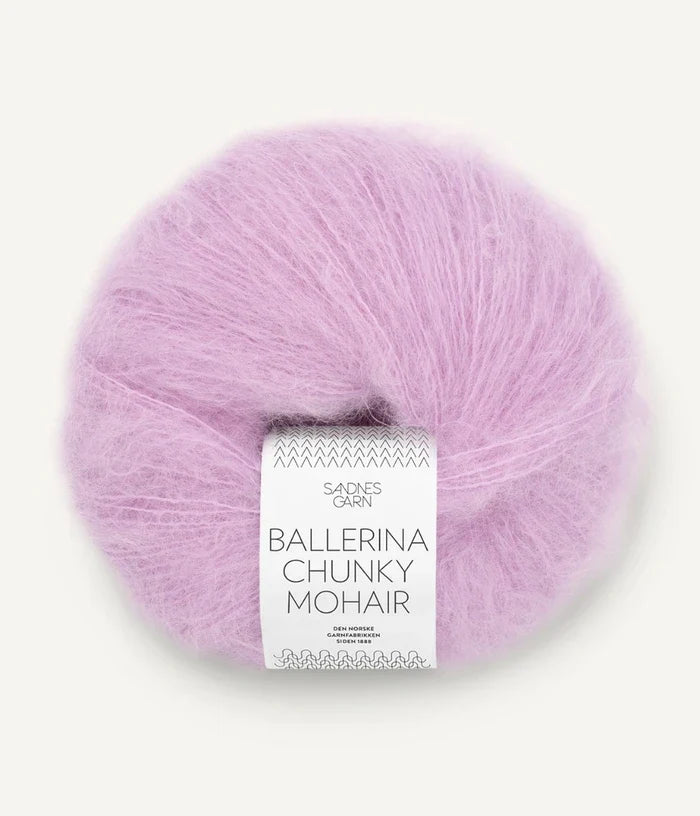FACILE CARDIGAN no.1 + BALLERINA CHUNKY MOHAIR