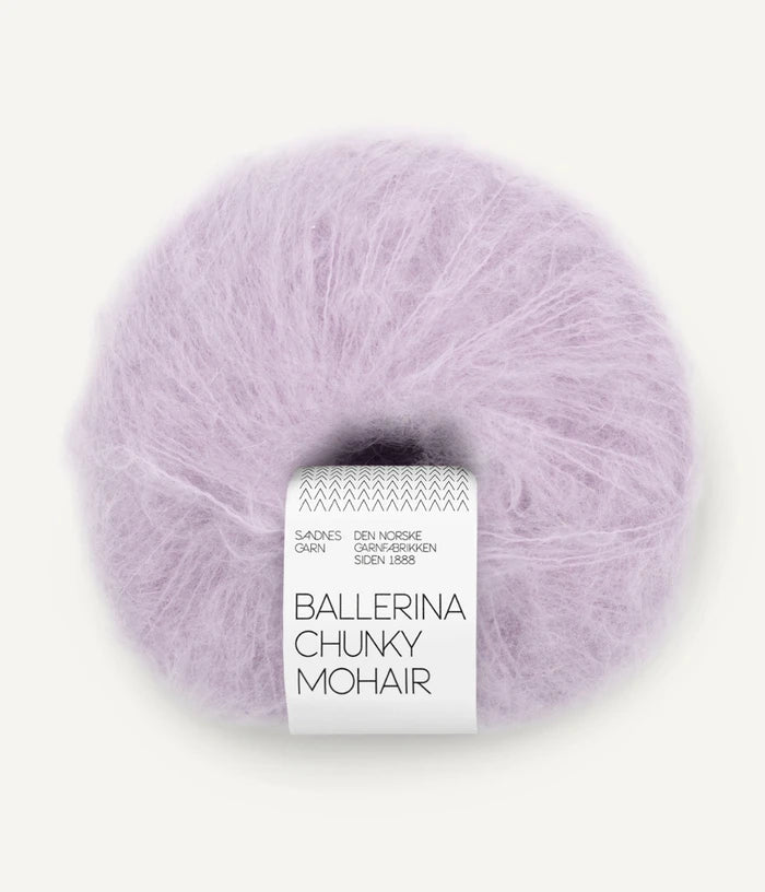 FACILE CARDIGAN no.1 + BALLERINA CHUNKY MOHAIR
