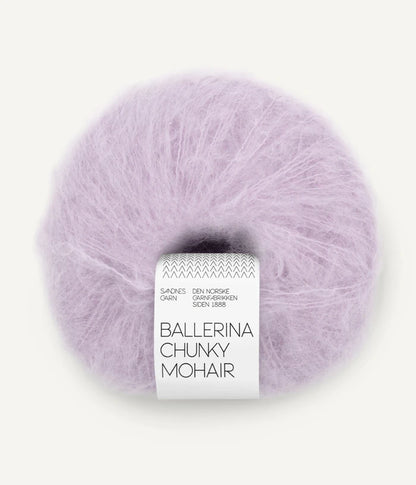 FACILE CARDIGAN no.1 + BALLERINA CHUNKY MOHAIR