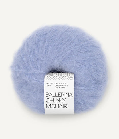 FACILE CARDIGAN no.1 + BALLERINA CHUNKY MOHAIR