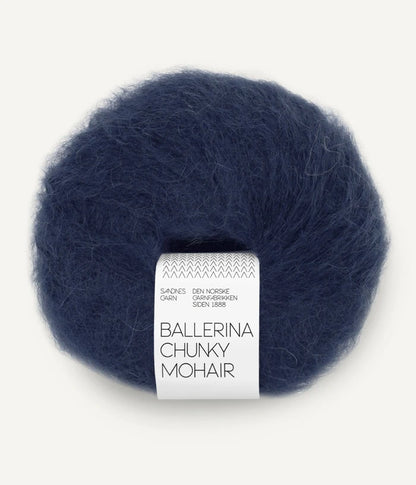FACILE CARDIGAN no.1 + BALLERINA CHUNKY MOHAIR