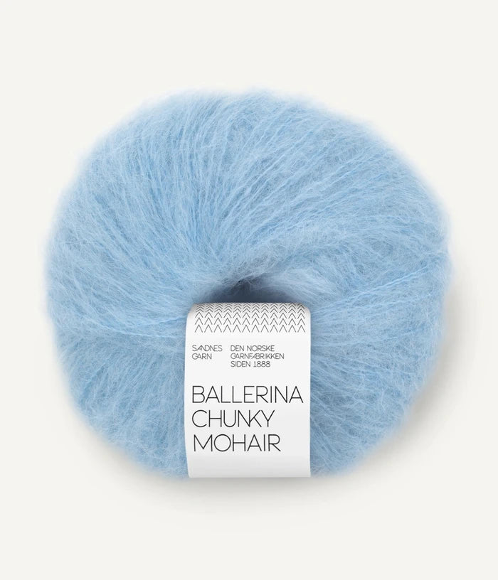 FACILE CARDIGAN no.1 + BALLERINA CHUNKY MOHAIR