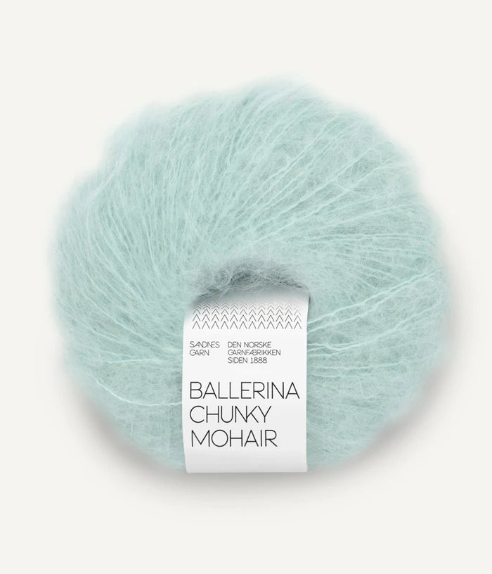 FACILE CARDIGAN no.1 + BALLERINA CHUNKY MOHAIR