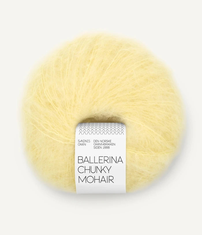 FACILE CARDIGAN no.1 + BALLERINA CHUNKY MOHAIR