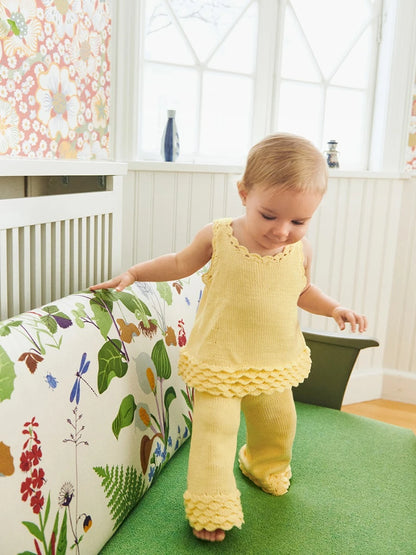 ROSETTE, ENSEMBLE T-SHIRT ET PANTALON POUR BÉBÉ 