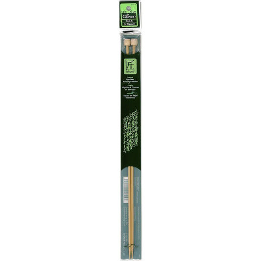 Clover - Bamboo 13-inch (33 cm) Straight Needles