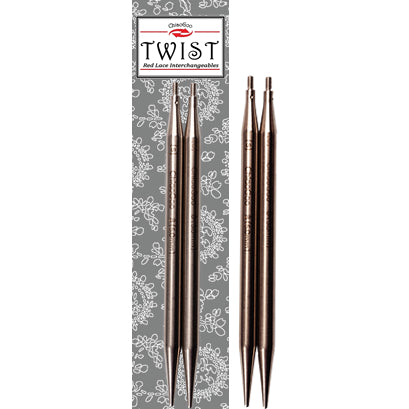 ChiaoGoo - Embouts Large Twist Red Lace 4 pouces