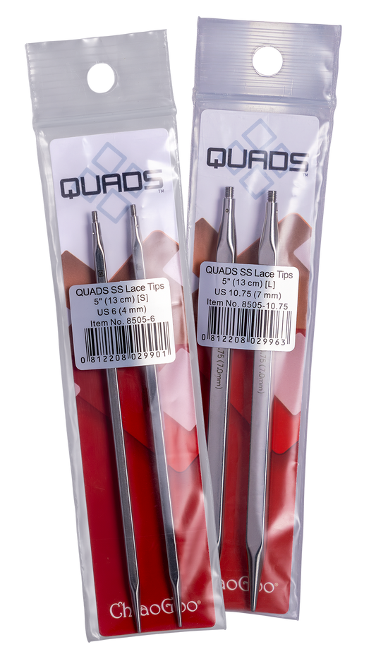 ChiaoGoo - 5-inch Large QUADs Interchangeable Tips