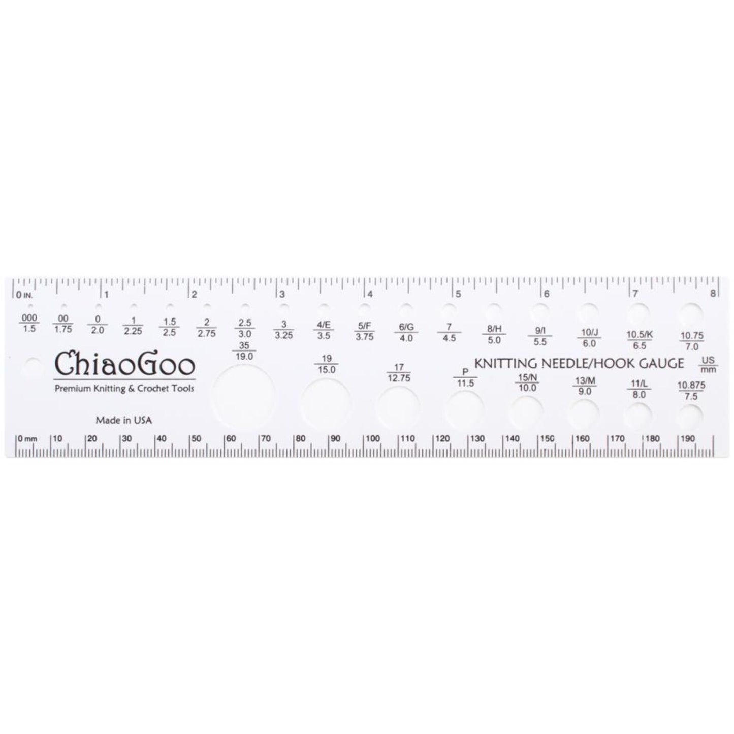 Chiaogoo - Needle Gauge 8-inches