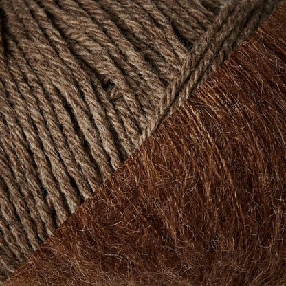 NATURE LACE SWEATER - KFO HEAVY MERINO + SOFT SILK MOHAIR