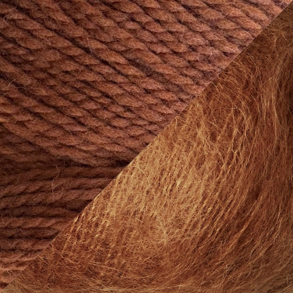 CARDIGAN NO. 9 + WOOLIA + KFO SOFT SILK MOHAIR