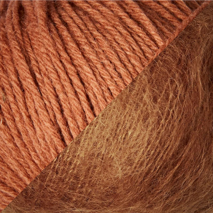 NATURE LACE SWEATER - KFO HEAVY MERINO + SOFT SILK MOHAIR