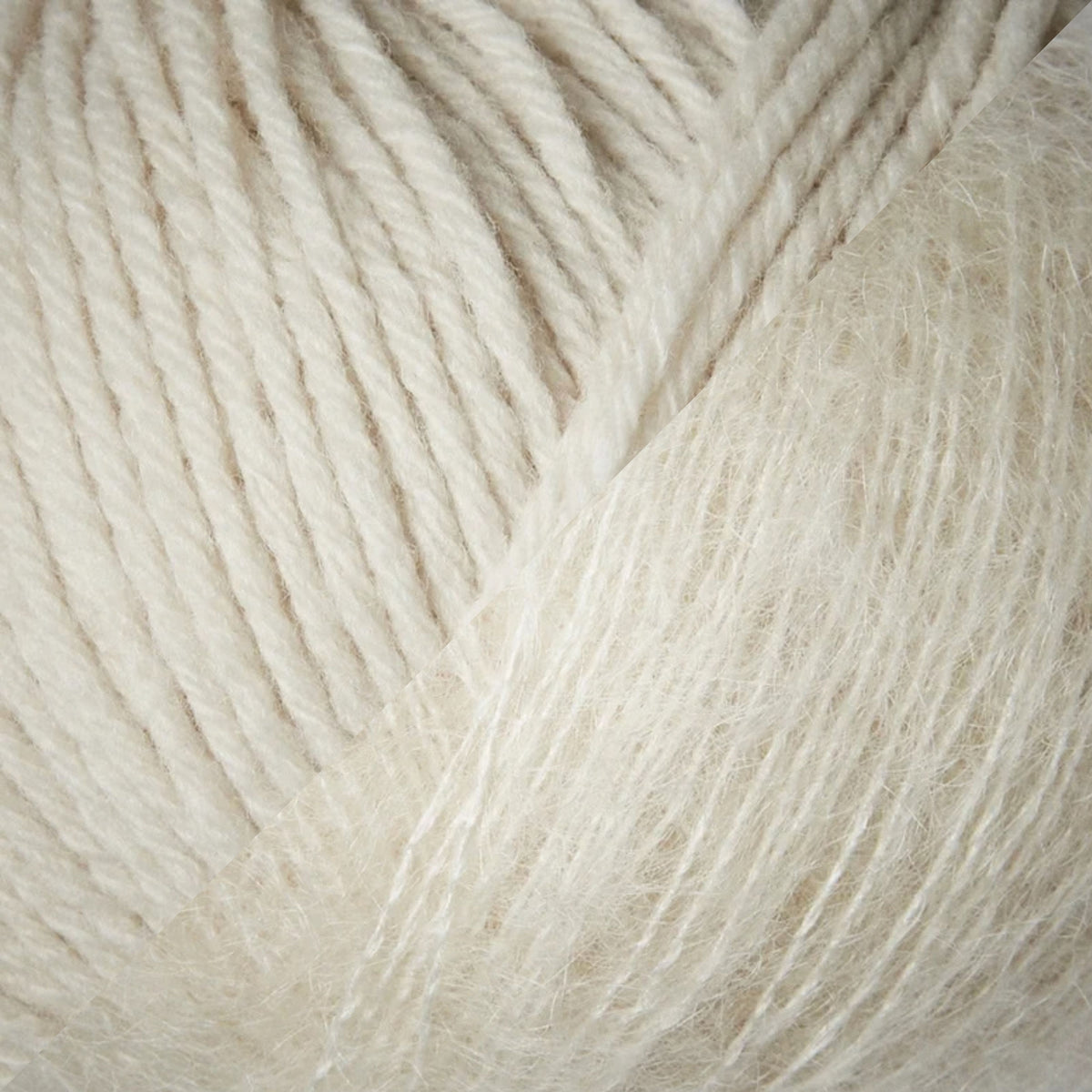 NATURE LACE SWEATER - KFO HEAVY MERINO + SOFT SILK MOHAIR